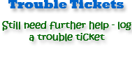trouble tickets
